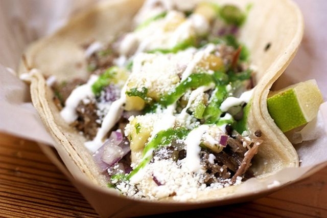 This taco is from Brooklyn Taco, but you get the idea